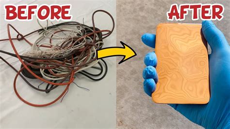 how to fix melted copper wire in junction box|repair burnt wire inside.